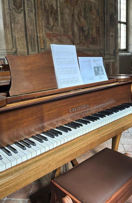 Concert de piano à quatre mains à Riva-Saint-Vitale
